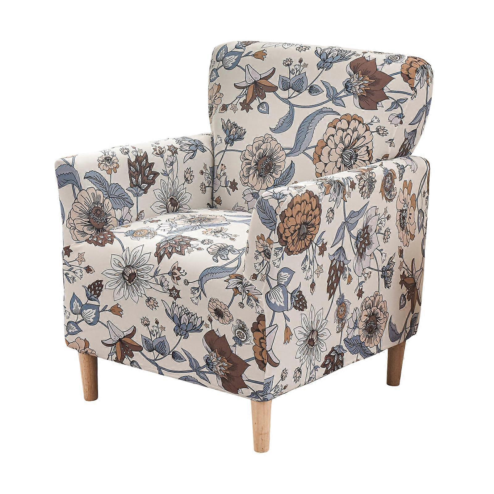 Feasting Sofa Slipcover Stretch Chair Cap Soft Couch Cover 1 Piece Adjustable Fabric for Armchairs in Various Colors