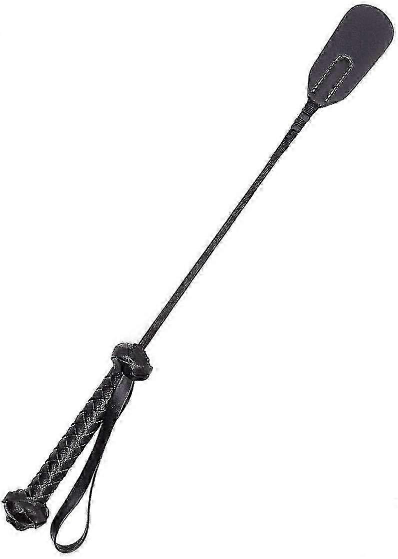 ركوب المحاصيل والسياط (أسود-45 سم)