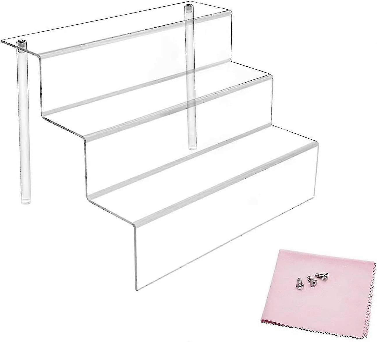 Escalier Étagère Riser Exposition Pour Figures Dessert Stand