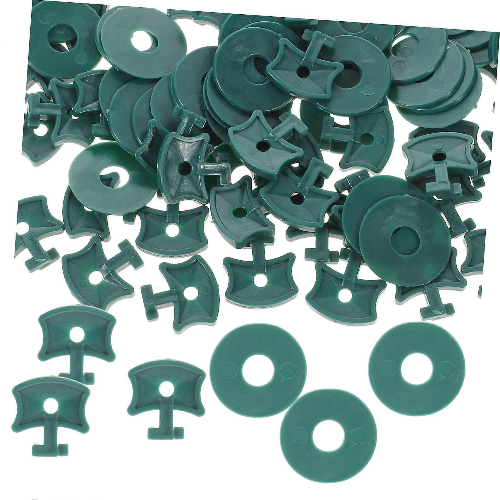 Greenhouse Accessories Kit 100 Greenhouse Clips for Netting to Easy Install Rustproof Suitable for Outdoor Plants