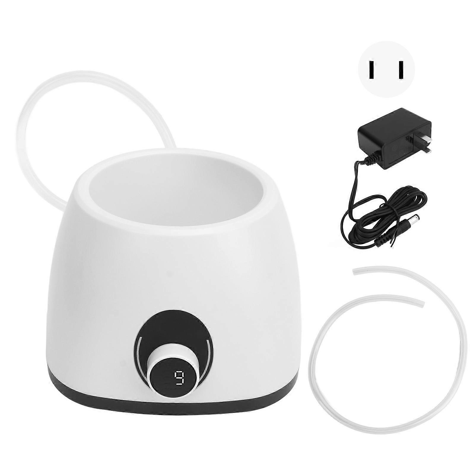 Filtration Vacuum Pump Micro Oil Free Diaphragm 9 Level Adjustable Digital Portable for Laboratory Suction Filter US Plug 110‑240V