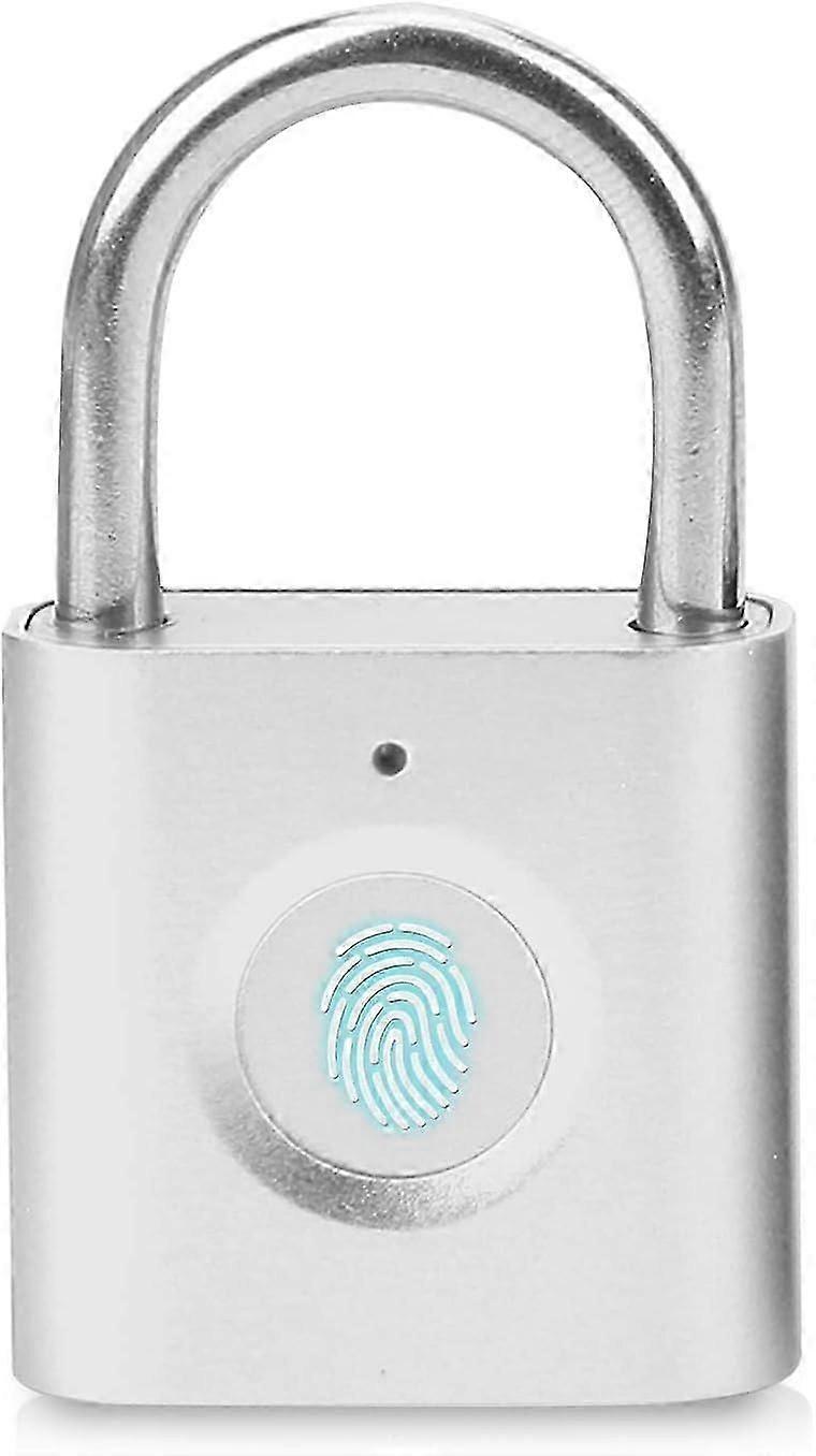 Usb Rechargeable Fingerprint Padlock Fingerprint Padlock Mini Smart Keyless For