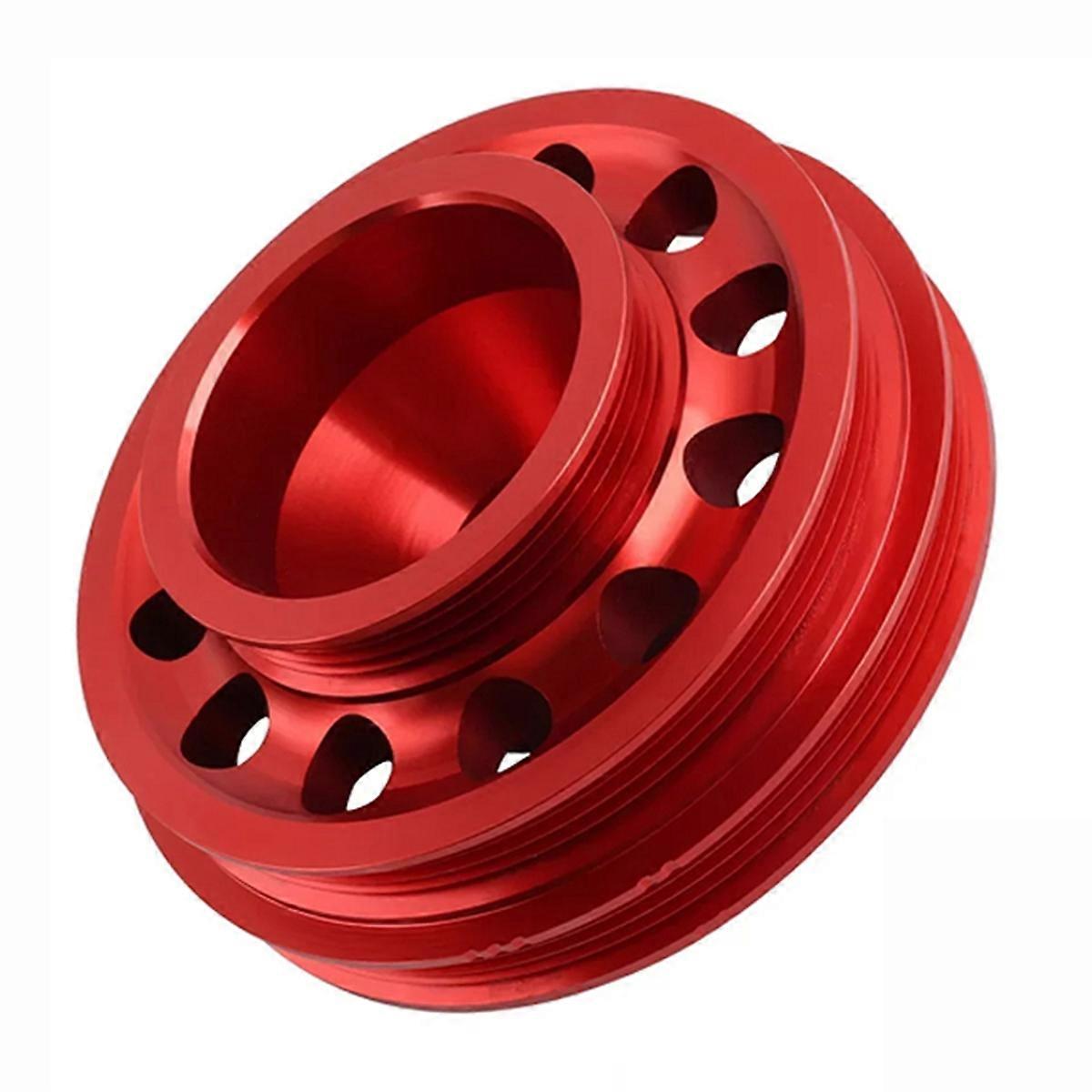 The Best-Selling Racing Light Aluminum Crankshaft Pulley Was Red in 1992 for SOHC D15 D16