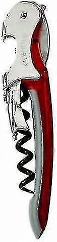 Murano Waiter's Corkscrew, Translucent Colors (red)
