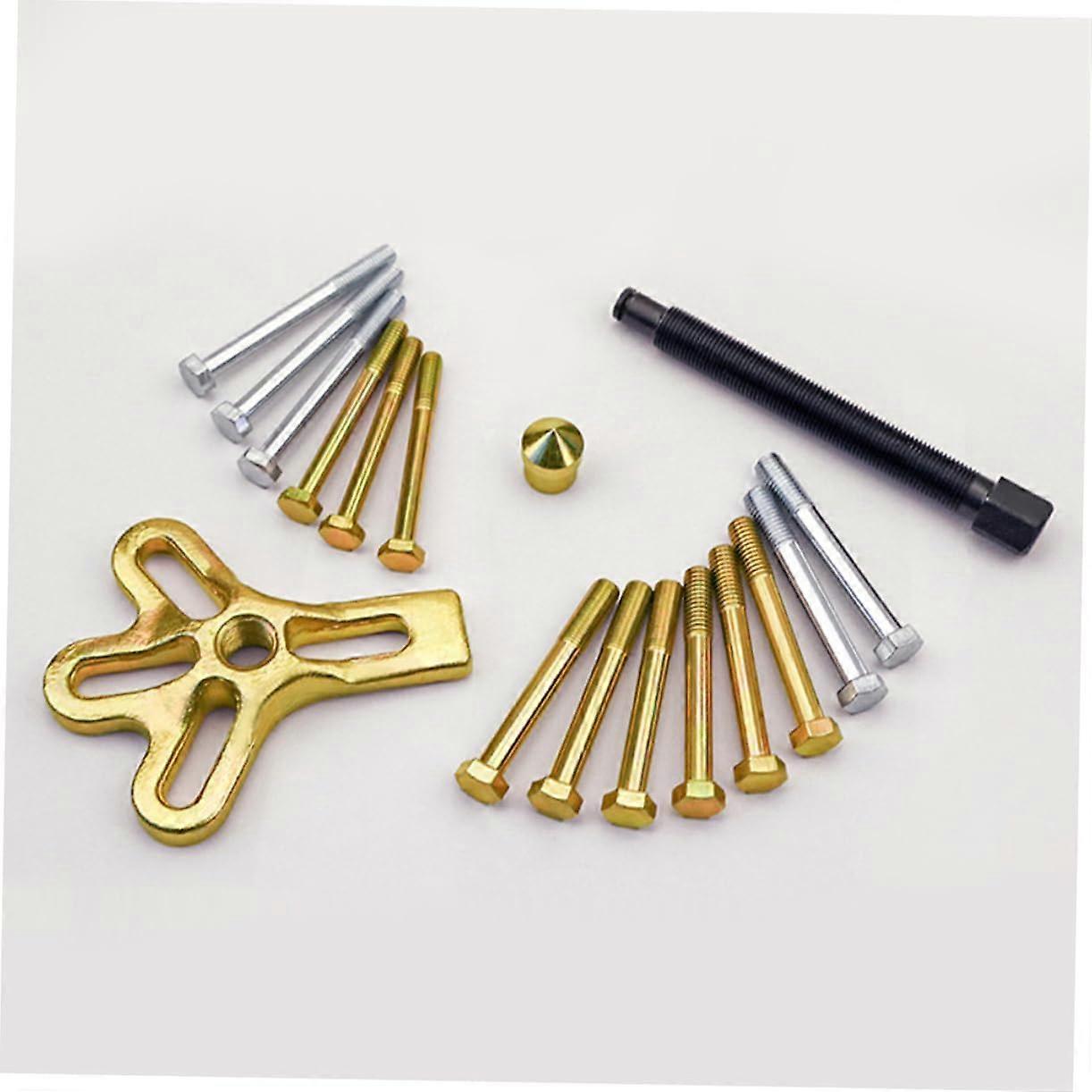 17 Piece Set Puller Kit Universal Fitment Easy for Removal Installation Alloy Material Automotive Tool