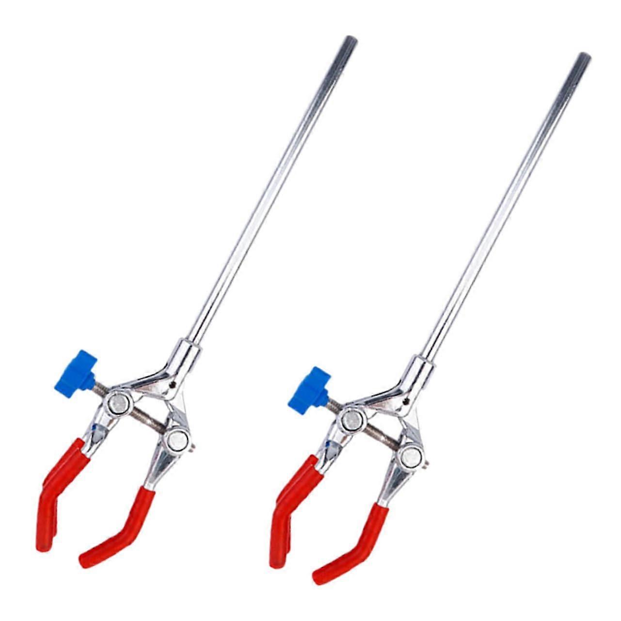 3prong Flask Clamp Universal Lab Clamp Flask Metal Holder Easy Operation Strong Grip