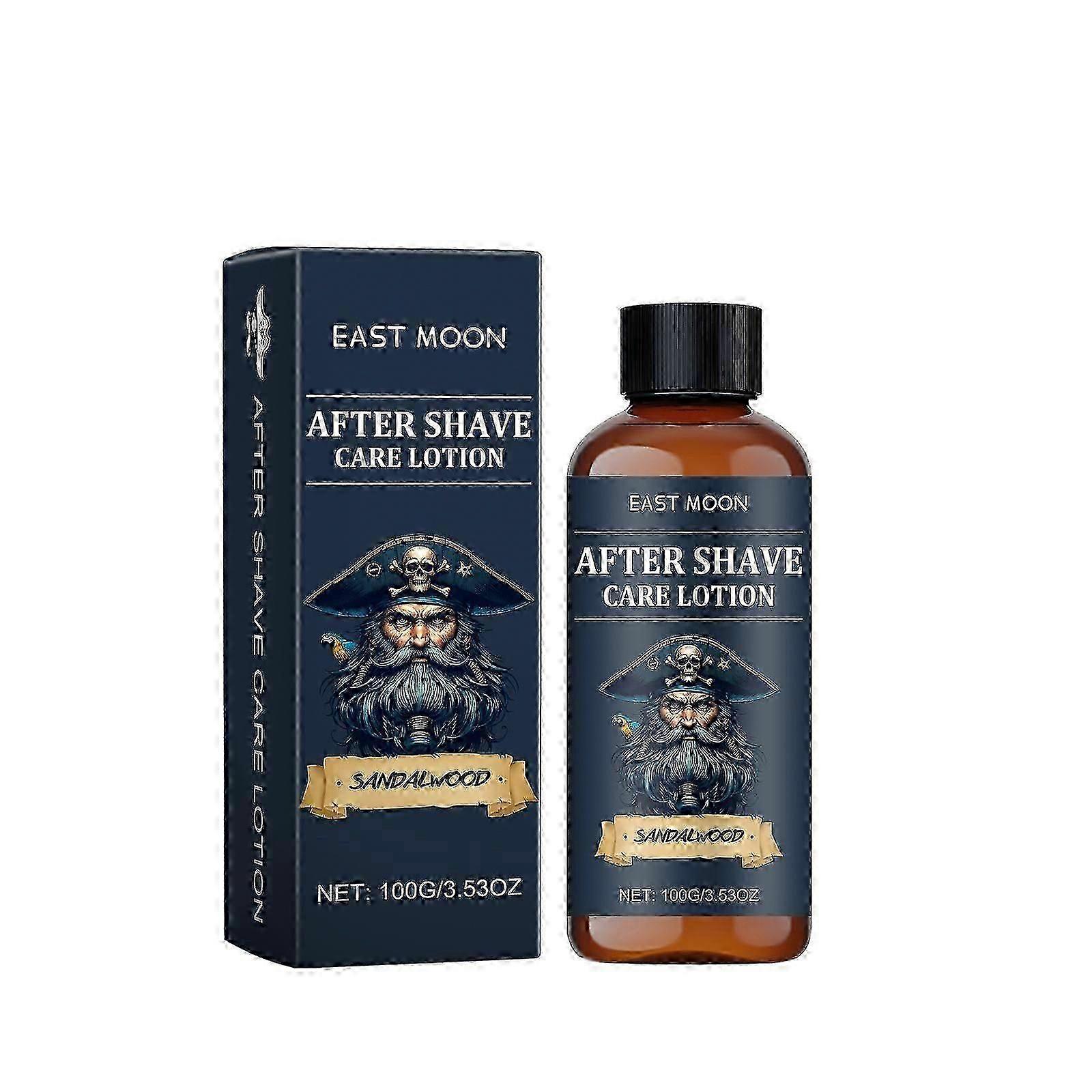After Shave Cream, Refreshing Men's Face After Shave Moisturizing Moisturizing Gloss Treatment