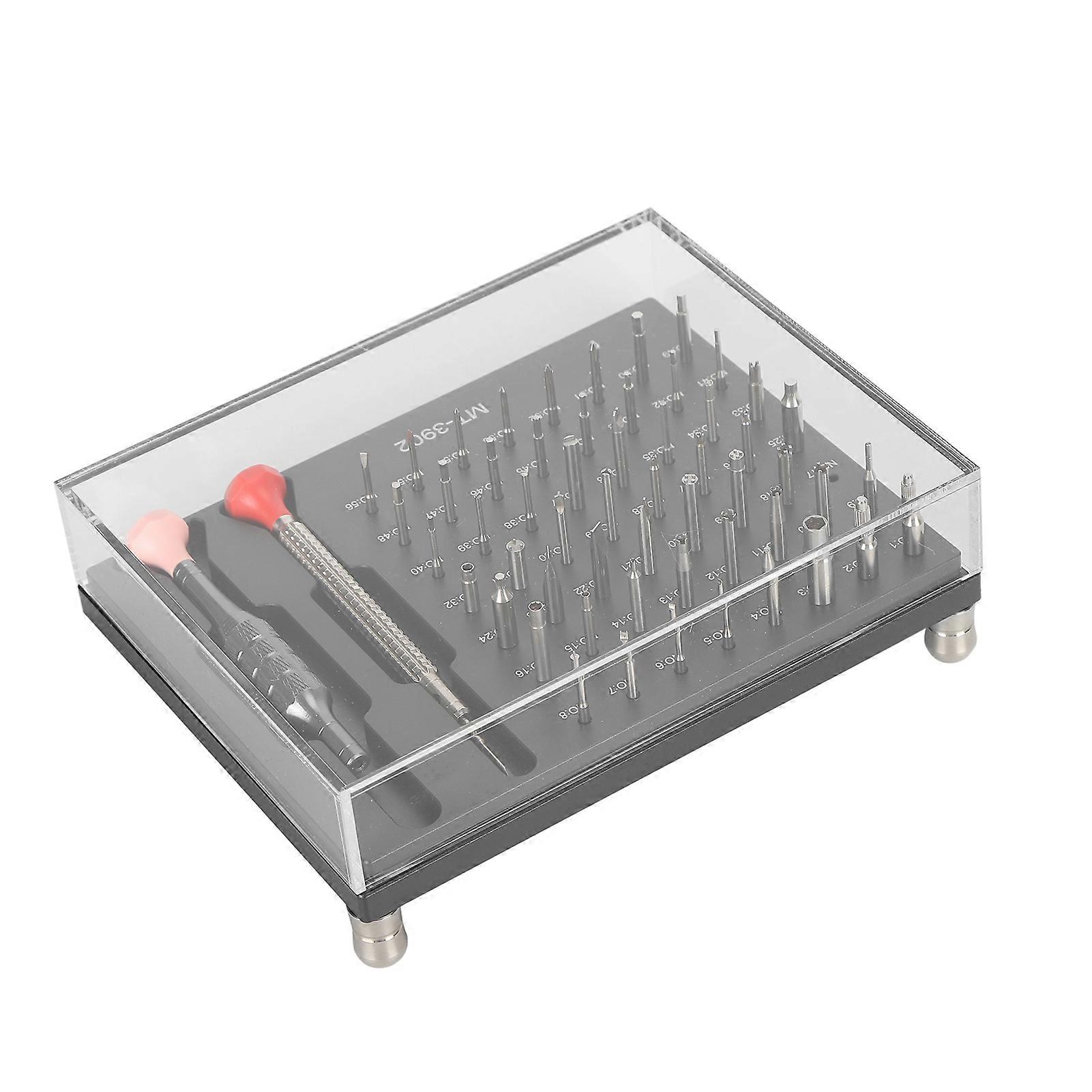 MT-3902 Watch Screwdriver Set 56pcs Professional Repair Kit