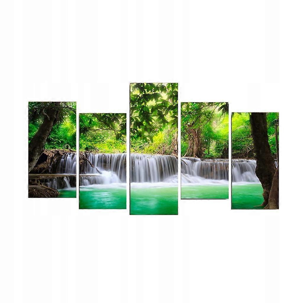 5 Canvas Decorative Wall Art Waterfall