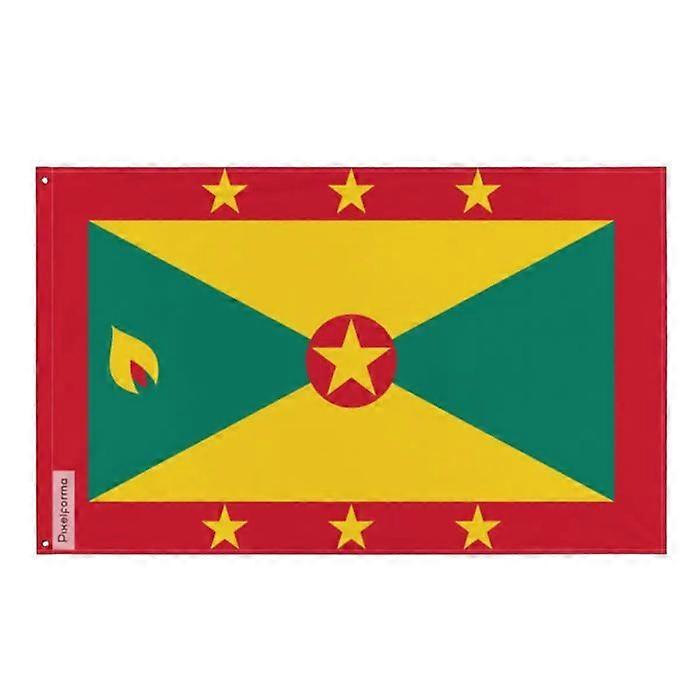 Flag of Grenada – 120 x 180 cm – Polyester – Iron eyelets – Durable