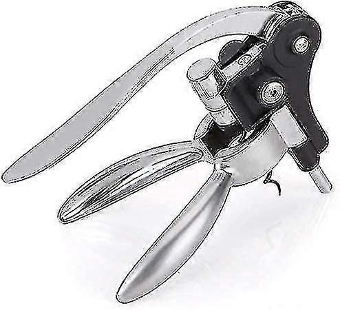 Rabbit Style Lever Corkscrew Wine Bottle Opener - Silver