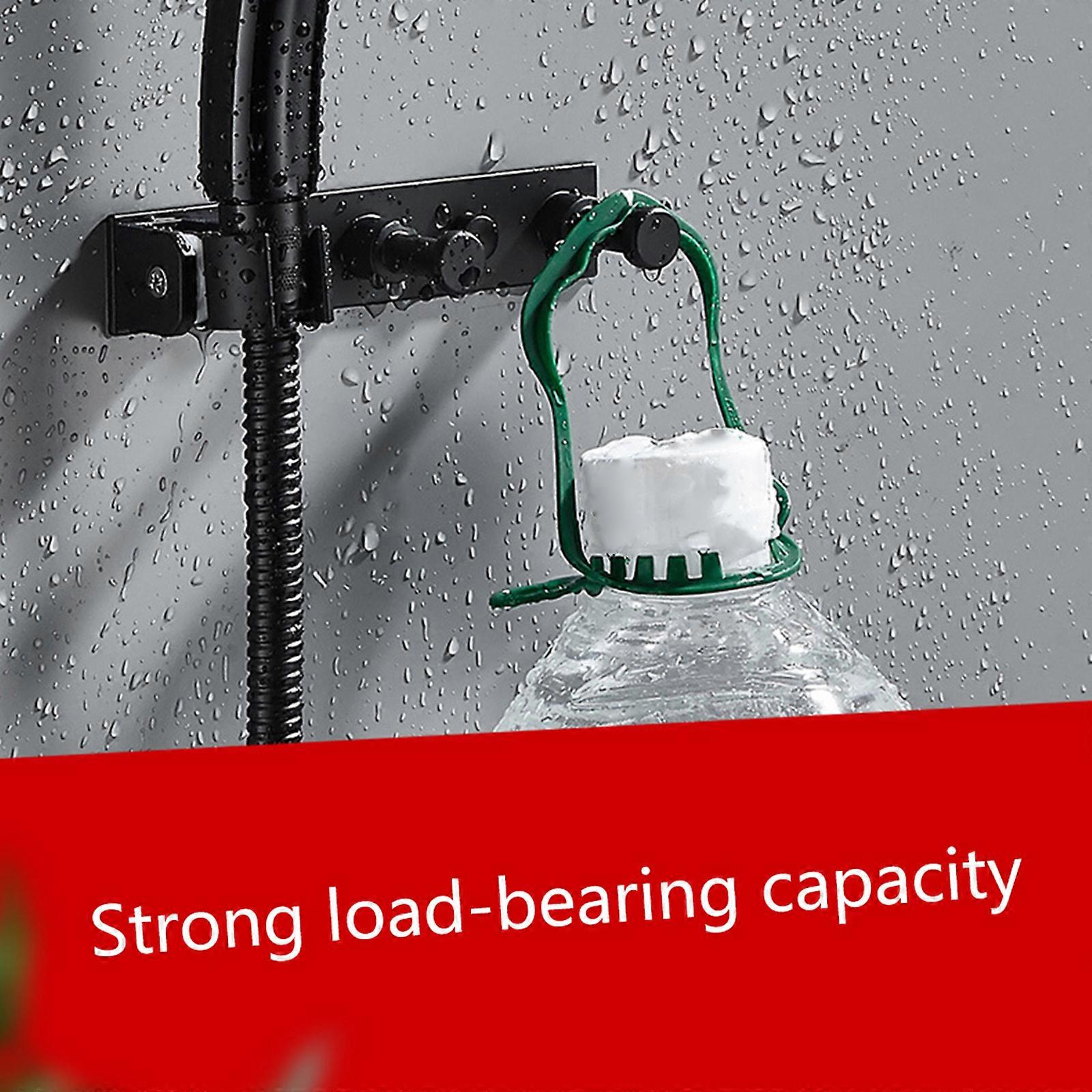 Practical Shower for Head Rack Made by Metal Durable Not Easy to Break Punch or Stick 2 Way to Install Strong Load Beari  Silver