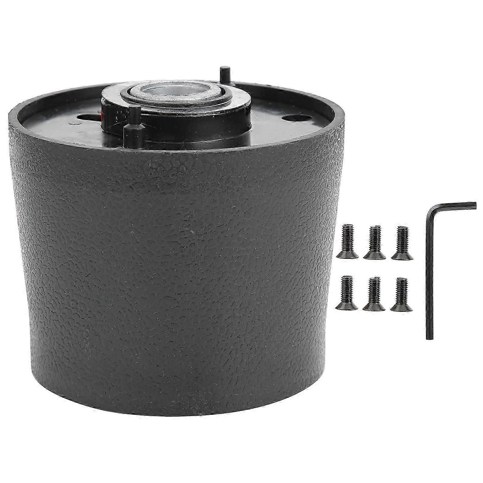 Steering Wheel Short Hub Adapter Kit with Wrench and Screw Automobile Replacement Fit for LADA