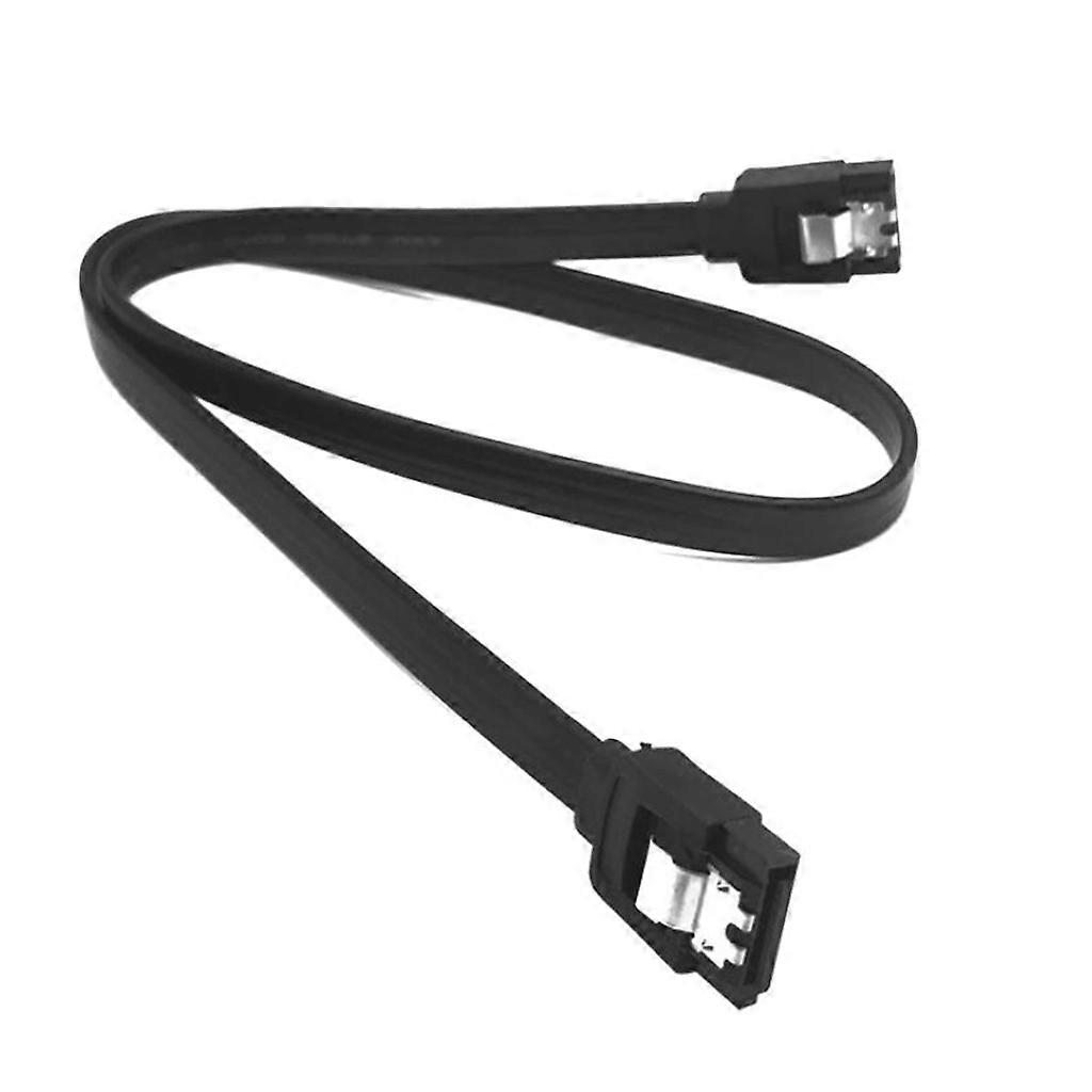 SATA3.0 Cable SATA III Data Cord 6Gbps for SATA HDD SSD CD Driver CD Writer Black 40/60/100cm