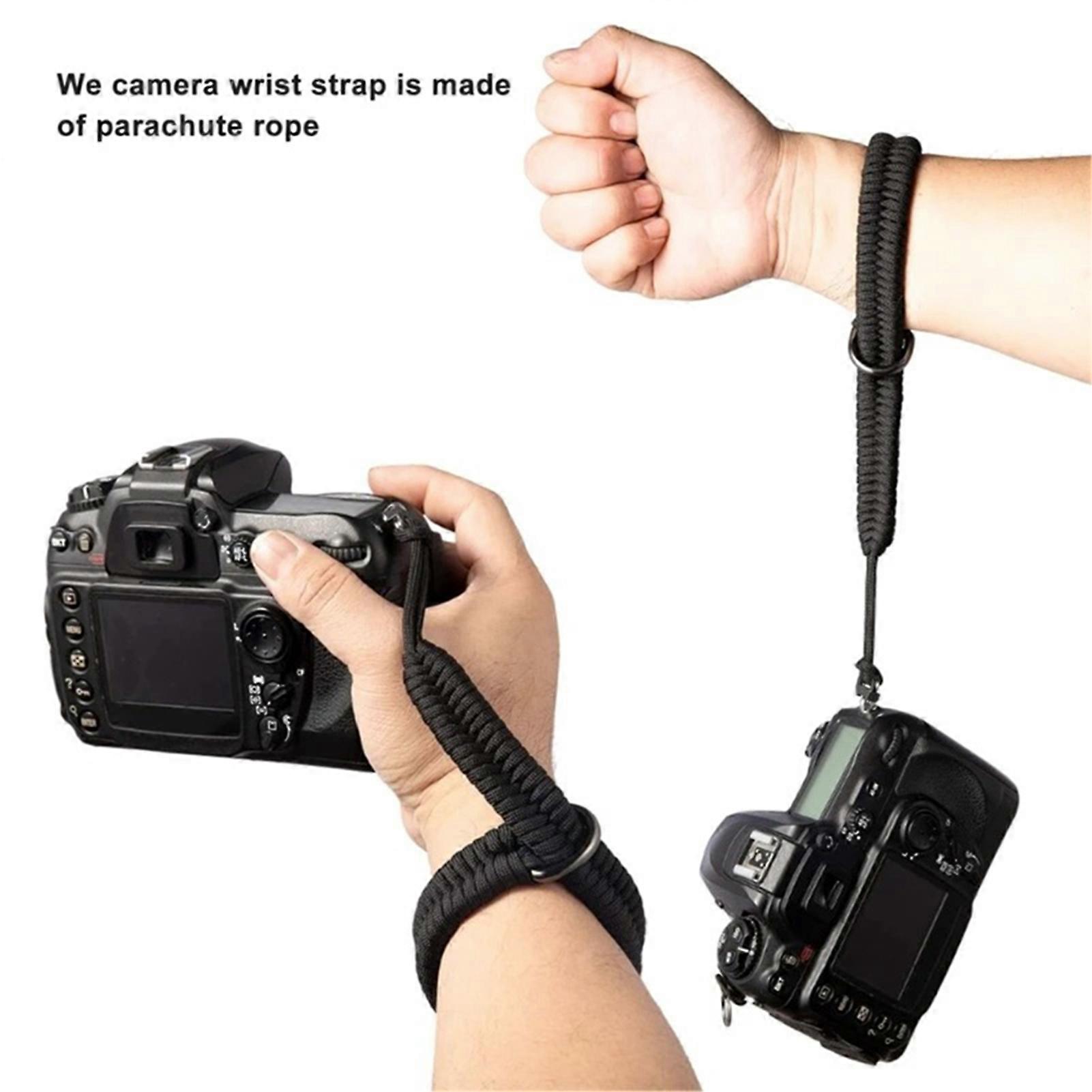Universal Camera Wrist Strap 35cm Camera Hand Strap Wristband for DSLR & Mirrorless Cameras Straps for Photographers Quick Release