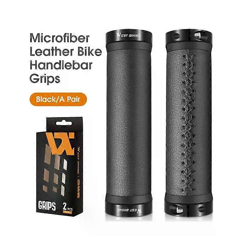 con Comfortable Bicycle Grips MTB Bike Scooter Handle Cover Bar End Non-slip Shock Absorbing Cycling Handlebar Grips