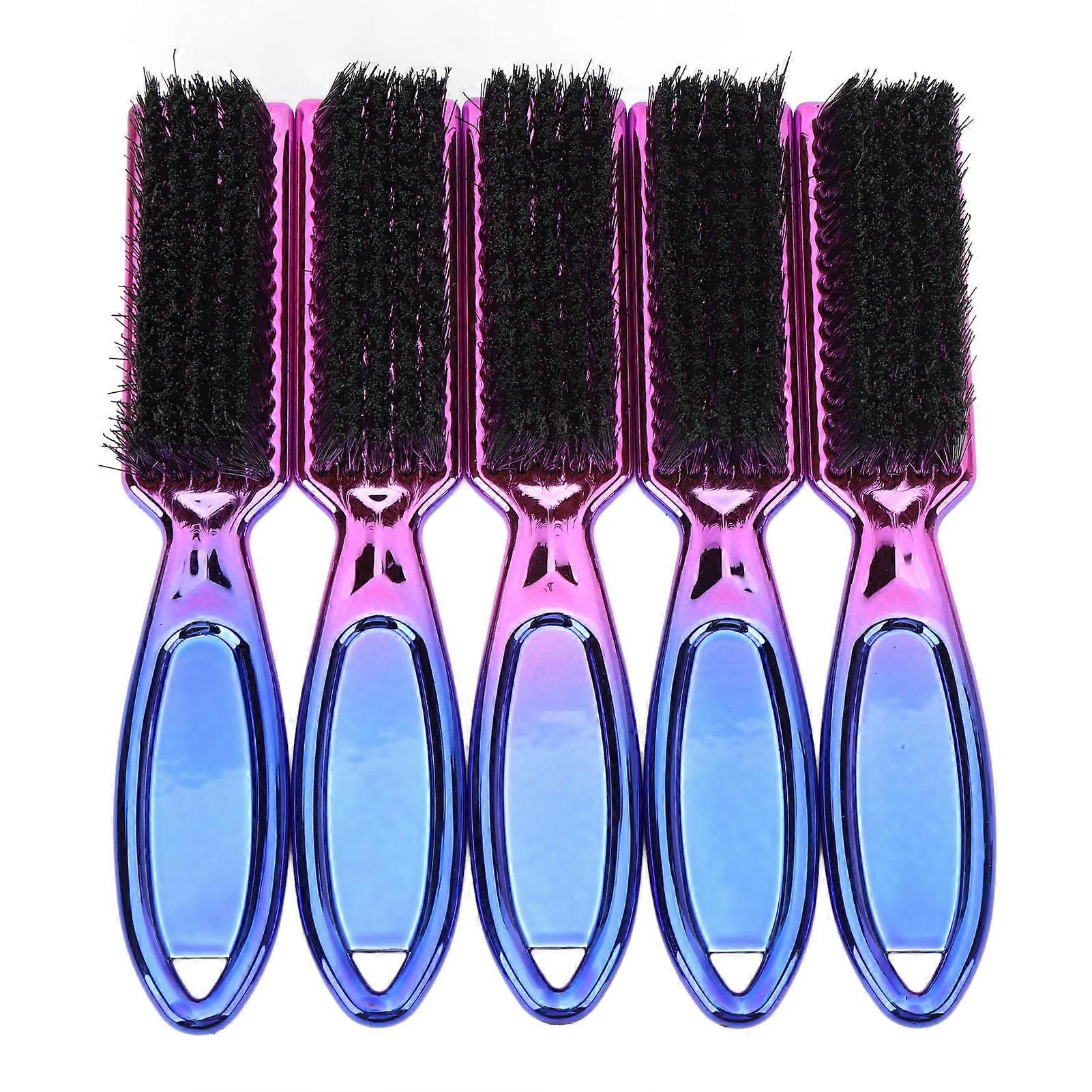 5pcs Men Gradual Electroplating Shaving & Beard Brushes