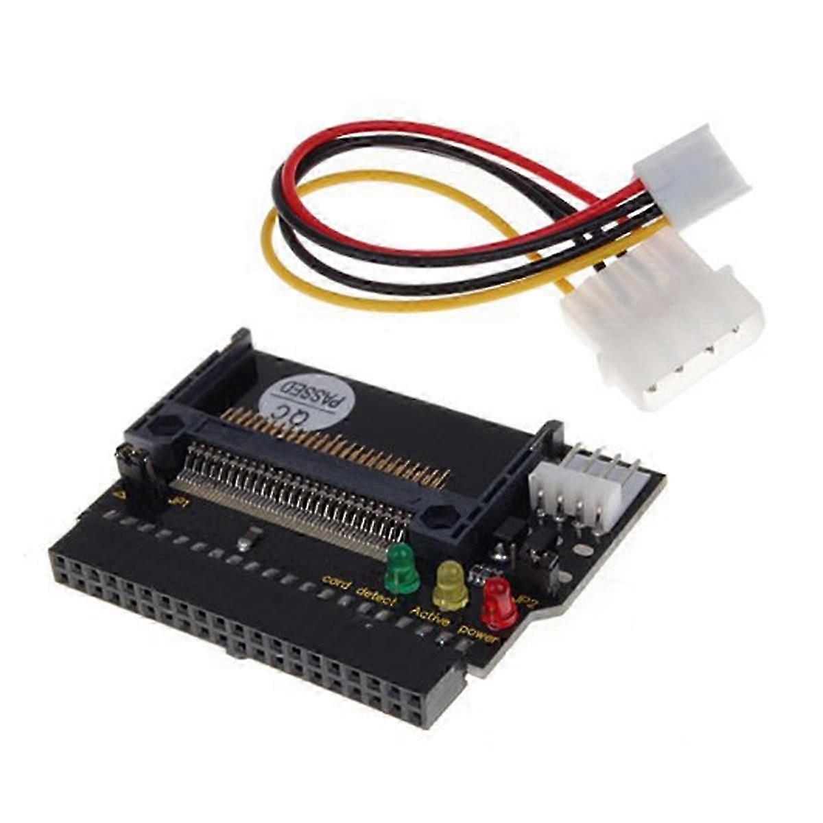 IDE CF Compact Flash IDE HDD Adapter CF IDE Adapter Dual CF Adapter Ring Plug Mount Floodlight Cam