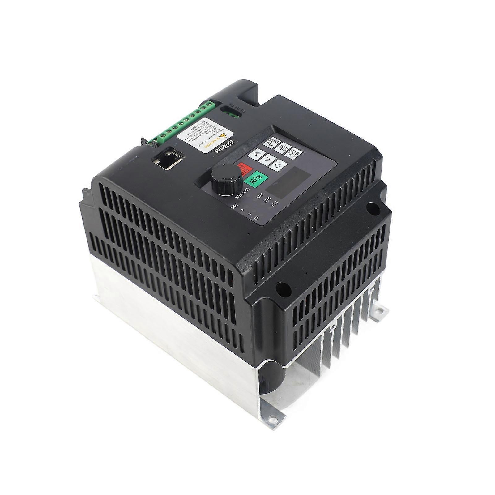Frequency Converter 5.5KW 3 Phase DC400‑700V Input 0‑380VAC Output Solar PV Variable Frequency Drive Control Inverter 