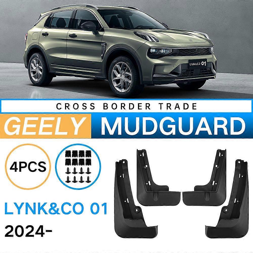 con Applicable à Geely Lynk & Co 01 2024 Pneu de voiture Soft Fender Leather Modification