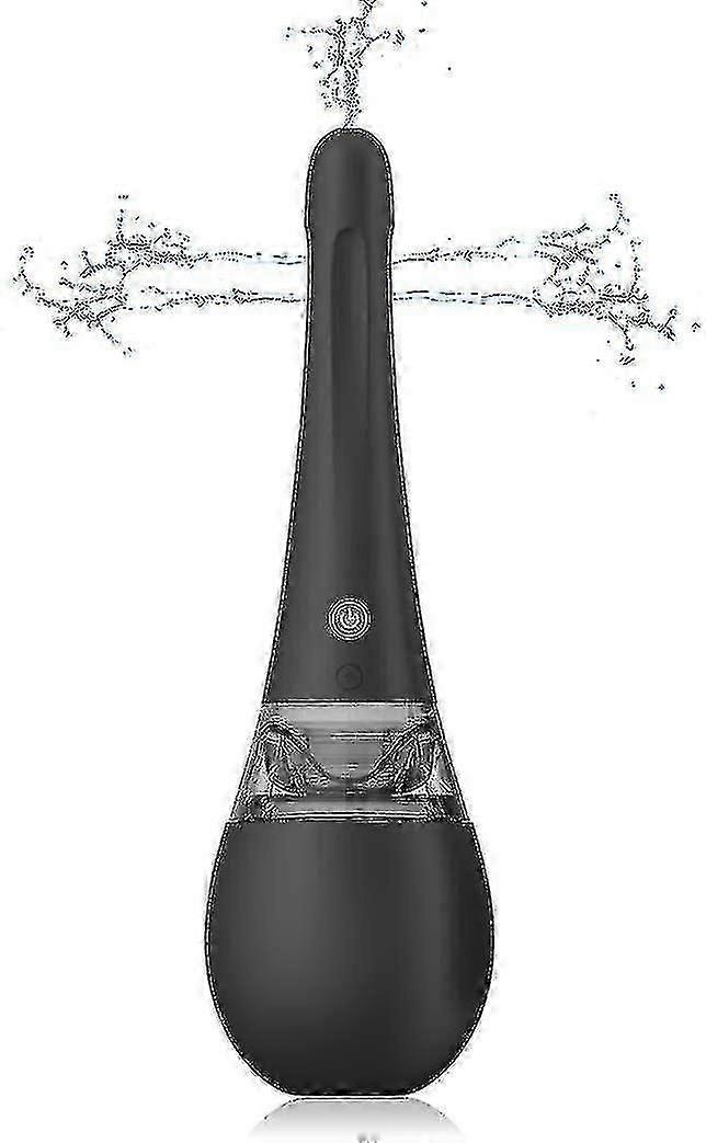Automatic Electric Douche Enema Bulb, Rechargeable Cleansing System With 3 Intensities Mo 5 Sprin