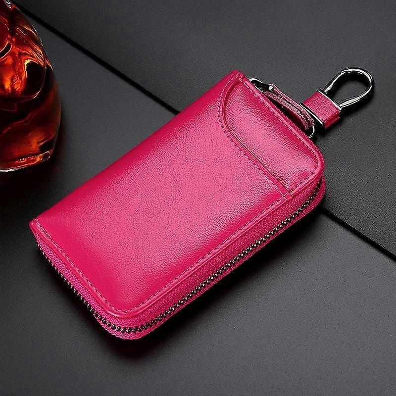 Genuine Leather Key Wallets Men Car Key Bag Multi Function Key Case Housekeeper Key Holders