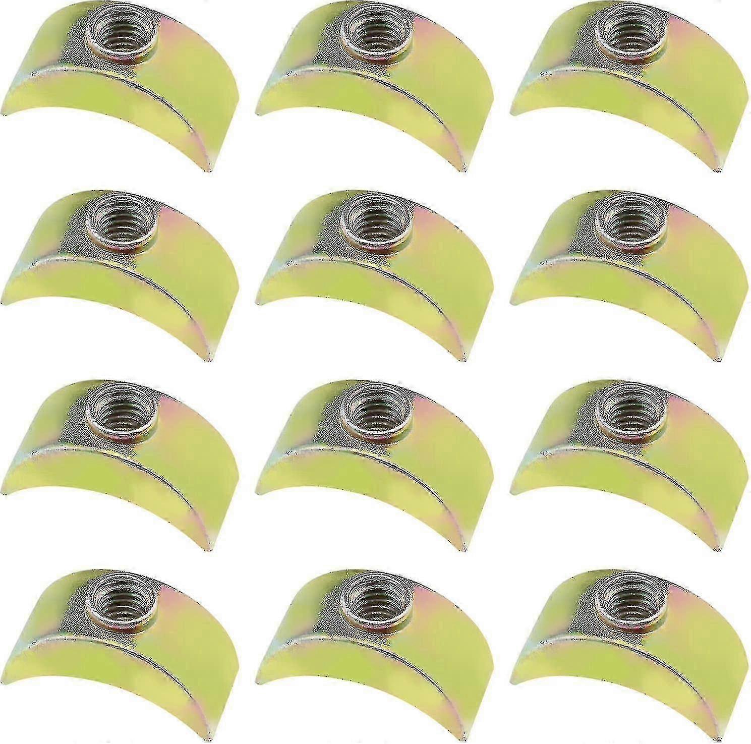 Half Moon Nuts Furniture Connector Set, 40PCS Sp Washers for Bed Frames & Furniture Assembly