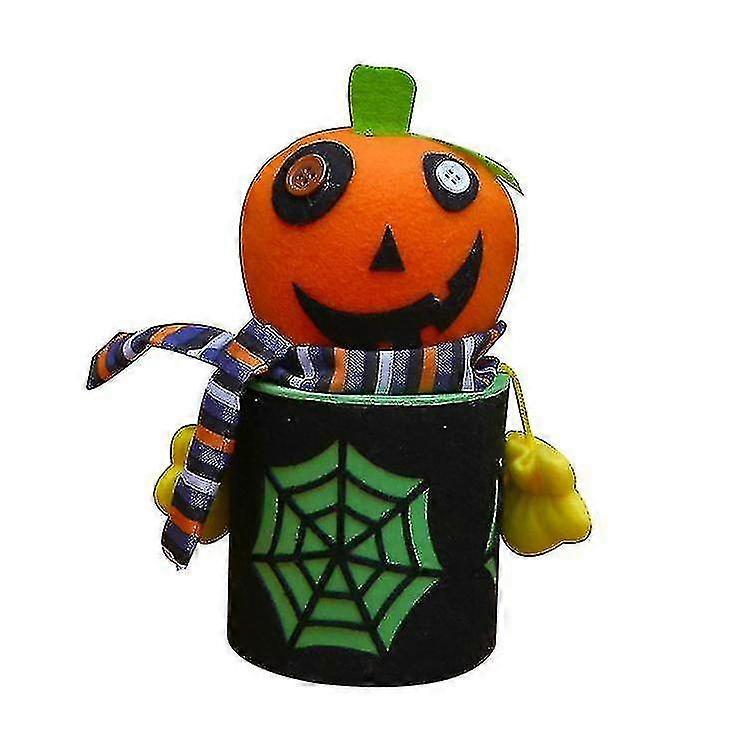 Halloween Candy Baskets Plastic Candy Pails Set--