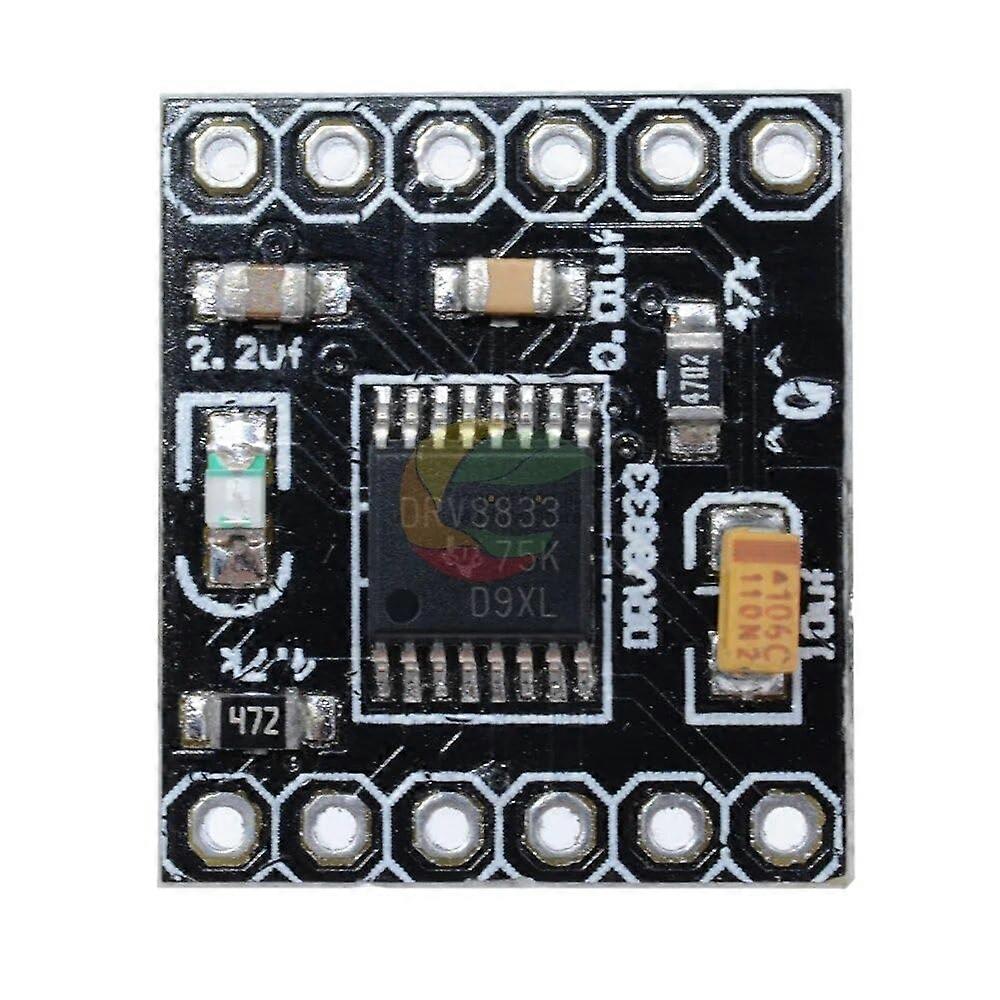 Drv8833 2 Channel Motor Driver Drive Module Board 1.5A 3V 10V HBridge 4Wire Short Circuit Overcurrent Protection Step Motor Accessories