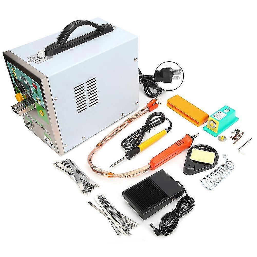 Automatic Pulse Spot Welder Handheld Welding Pen Battery Pack Welding Machineus 110v