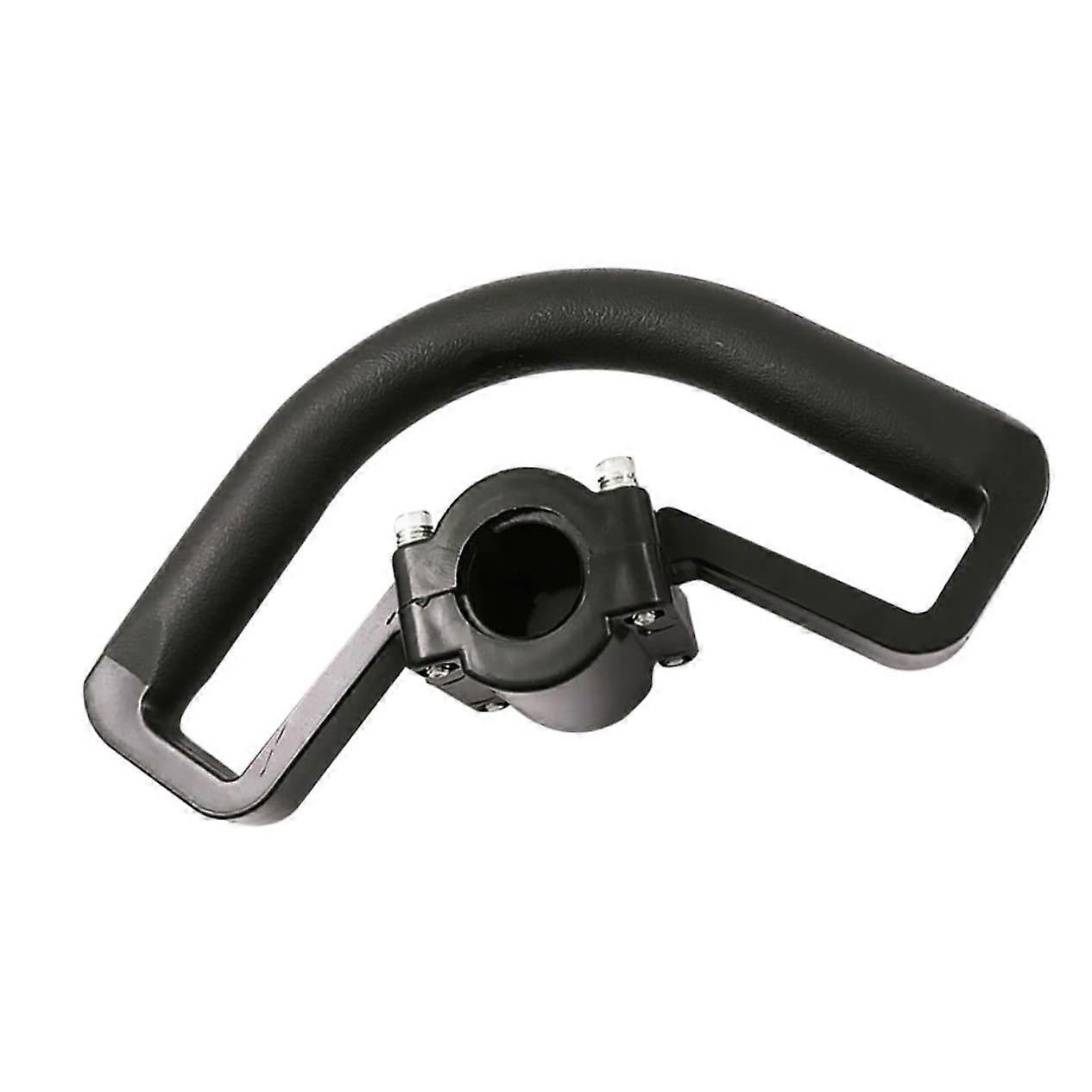 Lawn Mower Handle Grip 1-Piece Fixed Black Universal Compatibility for Trimmer and Backpack Mower Handles