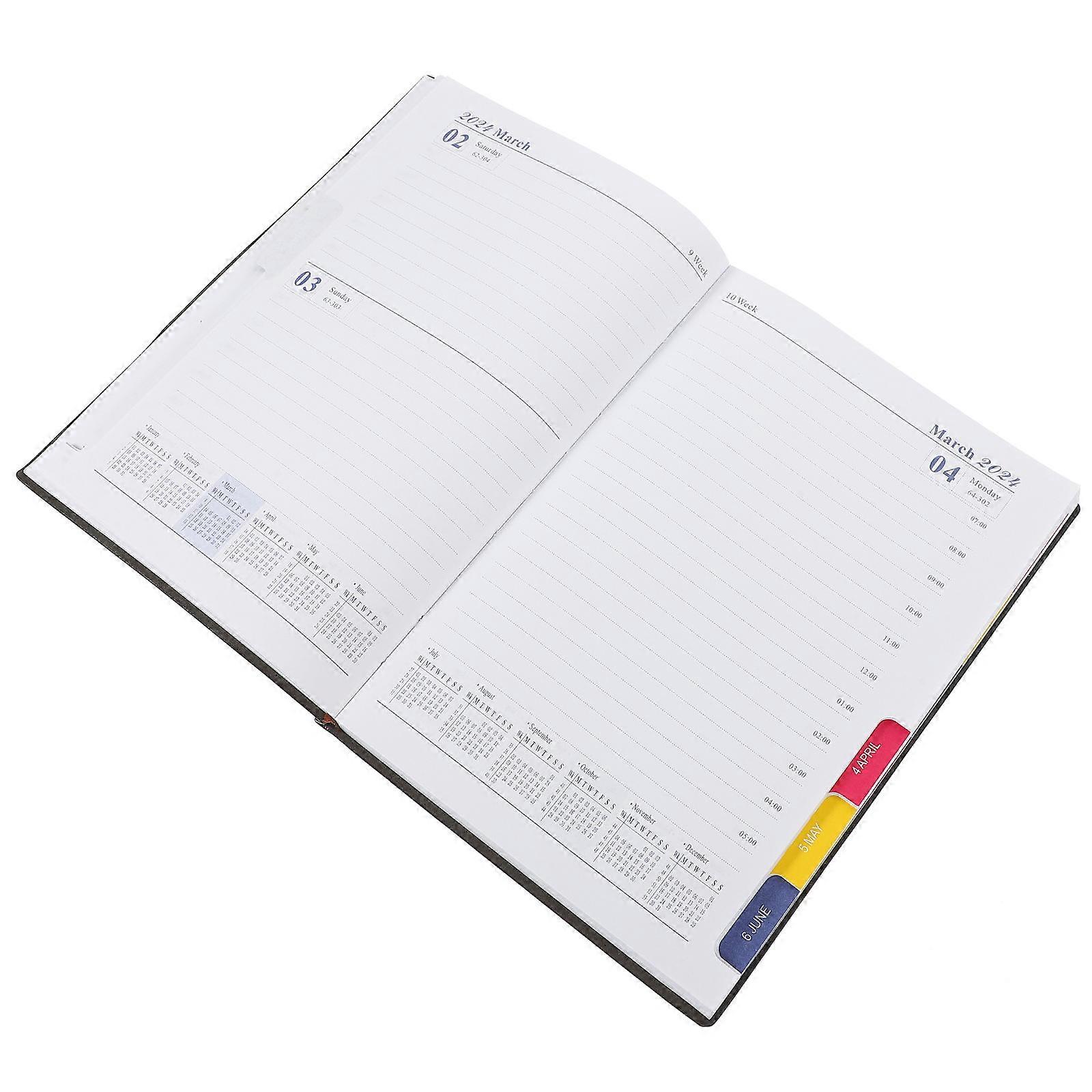 Task Planner Desk Notepad Daily and Weekly Planner for Work Rectangular Shape Stylish Design 1Pack