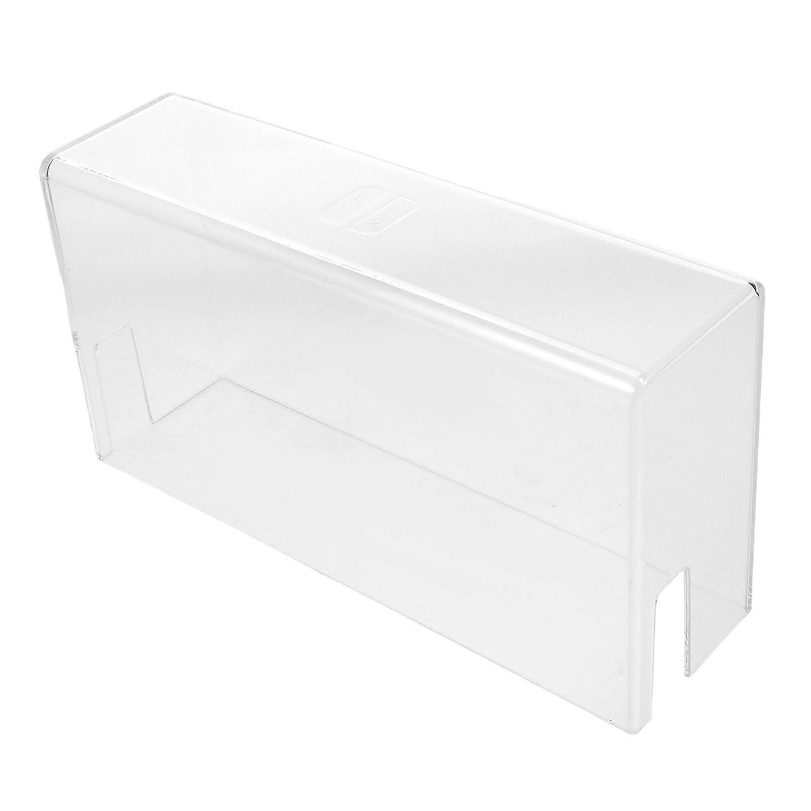 Acrylic Case Transparent Game Controller Box Square Shape Home Use Storage Function 1Set