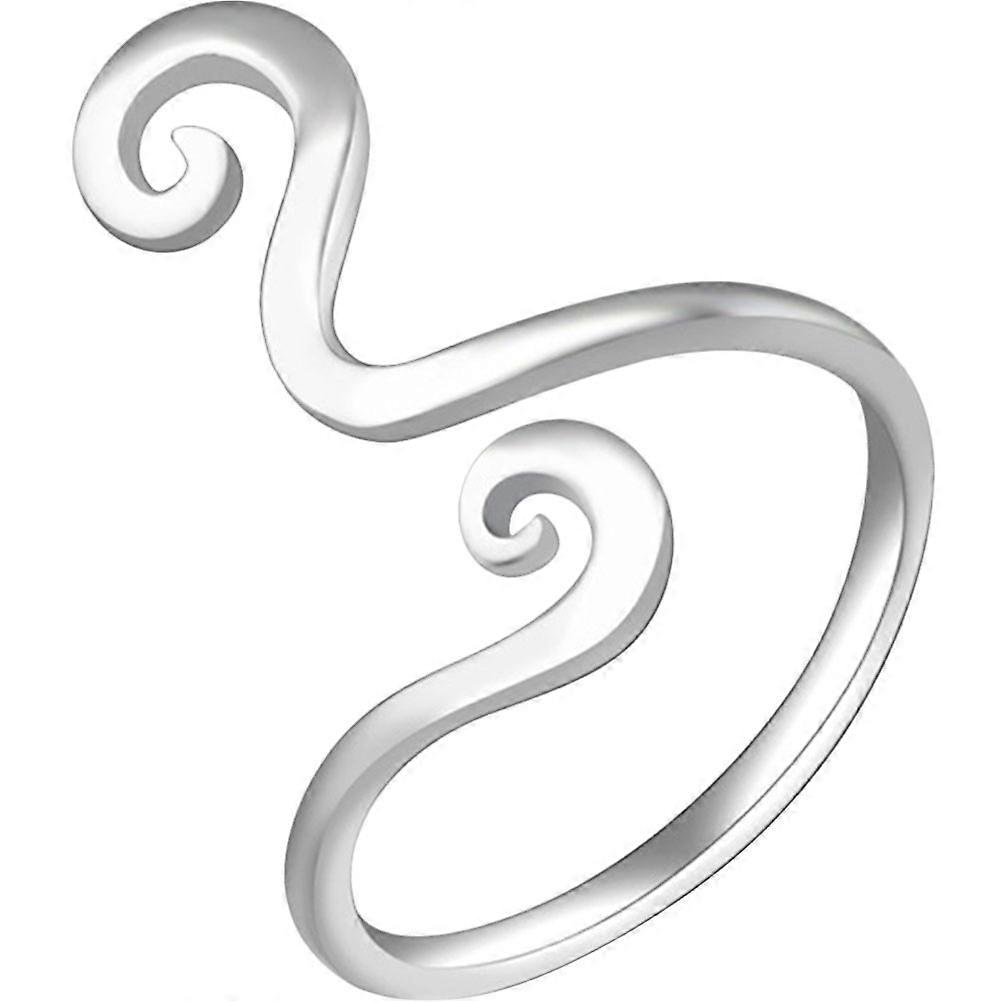 Adjustable Open Toe Rings for Women   Stylish Bohemian Foot Jewelry with Unique Irregular Pattern, Comfortable Wear for Any Occasion