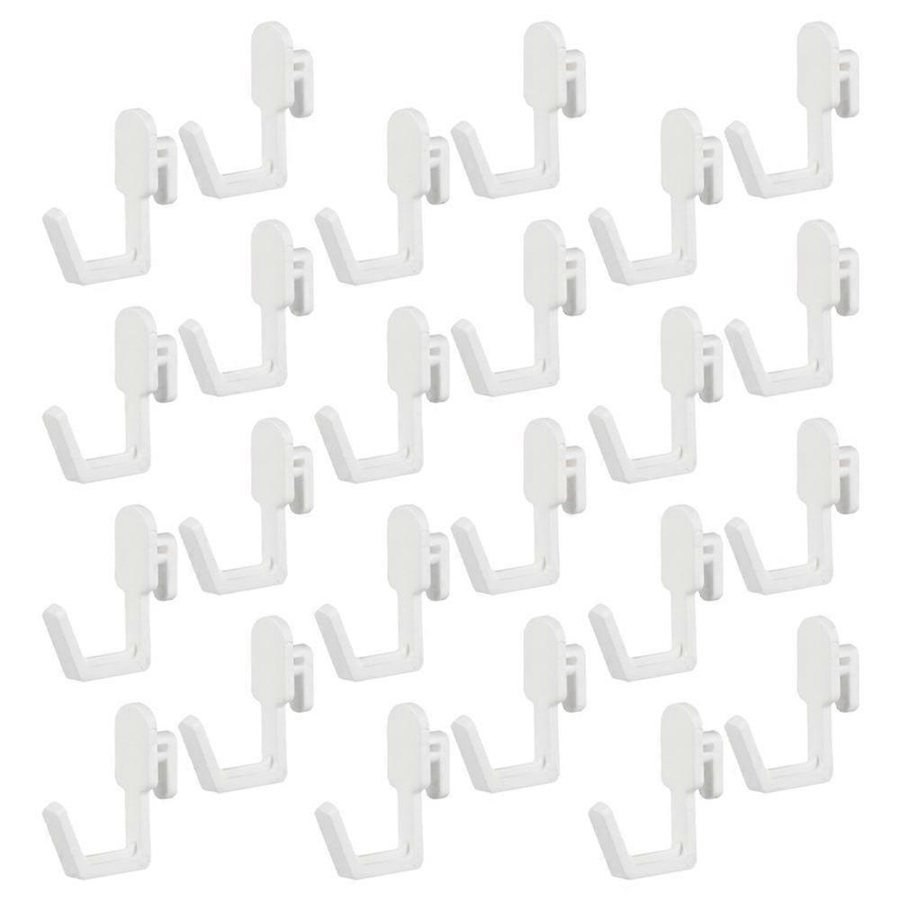 Utility Hooks for Home Organization Precision Production Pegboard Hook 30Pcs