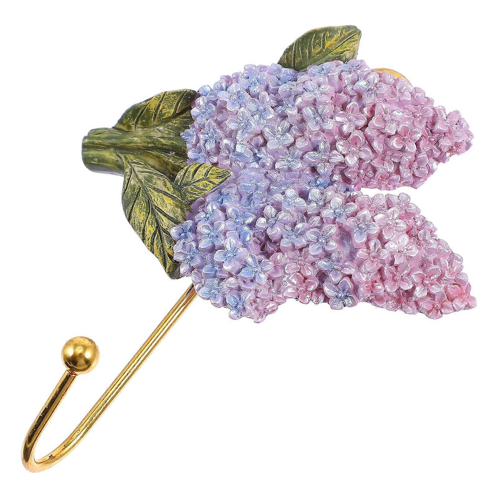 Decorative Hook for Wall Mounting, and Stylish Resin Design, Space-Saving Solution