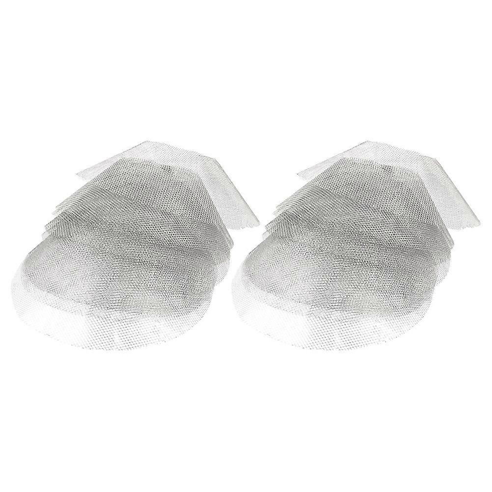 Filter Net Round Range Hood Metal Oil Nets for Kitchen Use 20Pcs