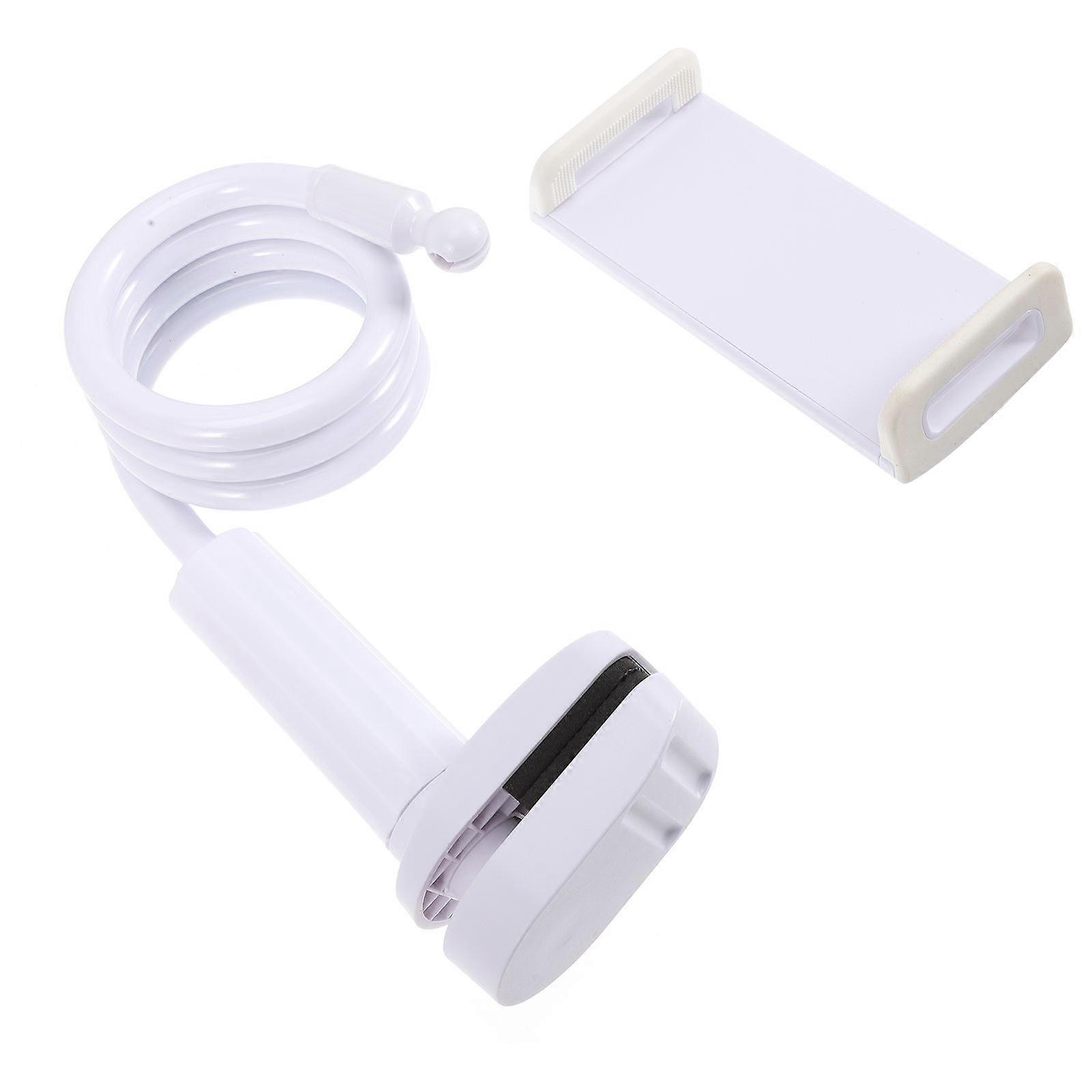 Gooseneck Phone Stand Overhead Phone Mount For Reading Cooking Kitchen Use 8.3×4.7×2.0in Alloy 1Pack