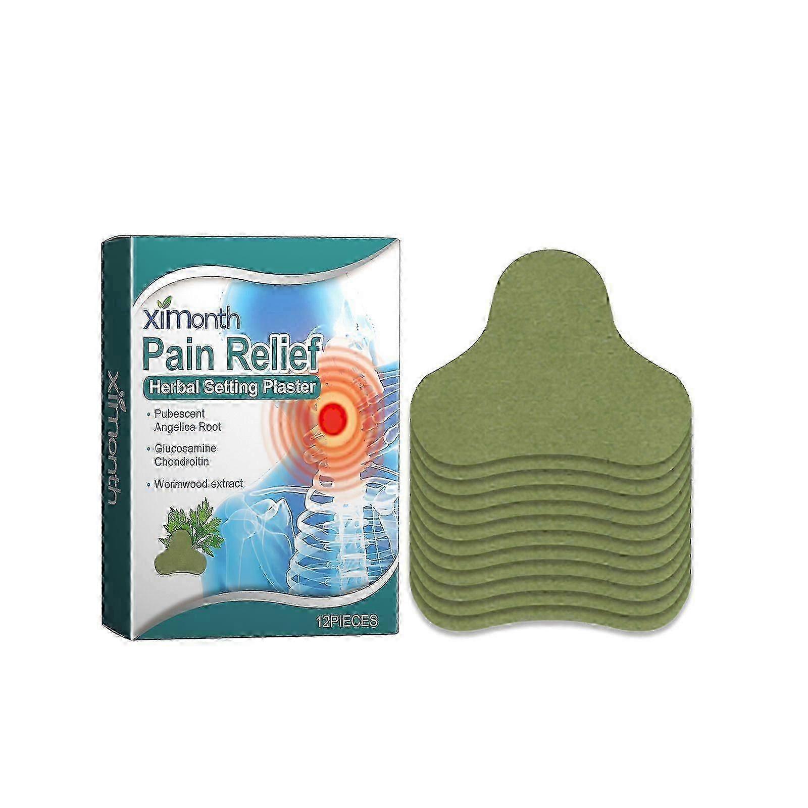 Kasviperäinen kipsi, helpottaa istuvaa olkapään ja niskan lihasten arkuutta, epämukavuutta, nivelhierontaa, laastaria