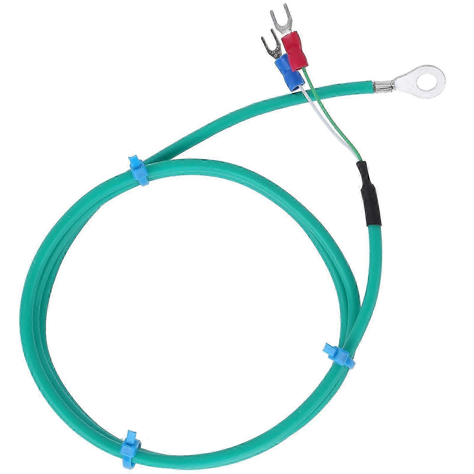 KType Thermocouple Probe SMD Round Hole Silicone Temperature Measuring Line 0200(1meter )