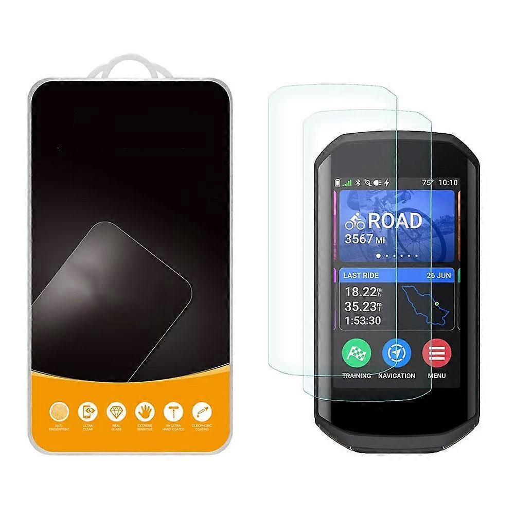 For Garmin Edge 1050 Hydrogel Screen Protector High Definition Film No Glue Residue Ultra Sensitive Touch