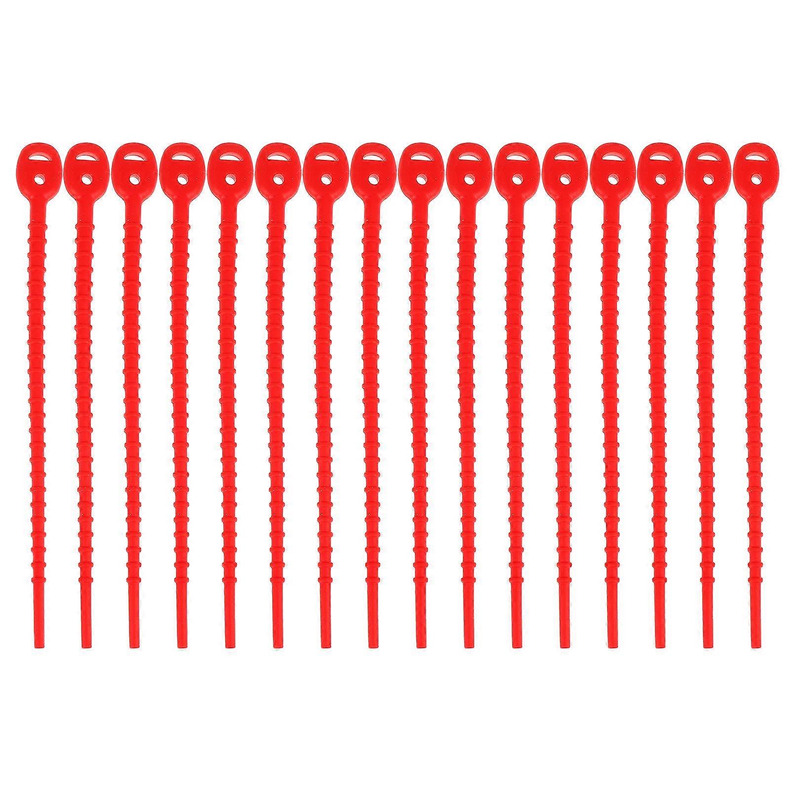 Cable Tie Wrap Silicone Cable Ties for General Users 16Pcs