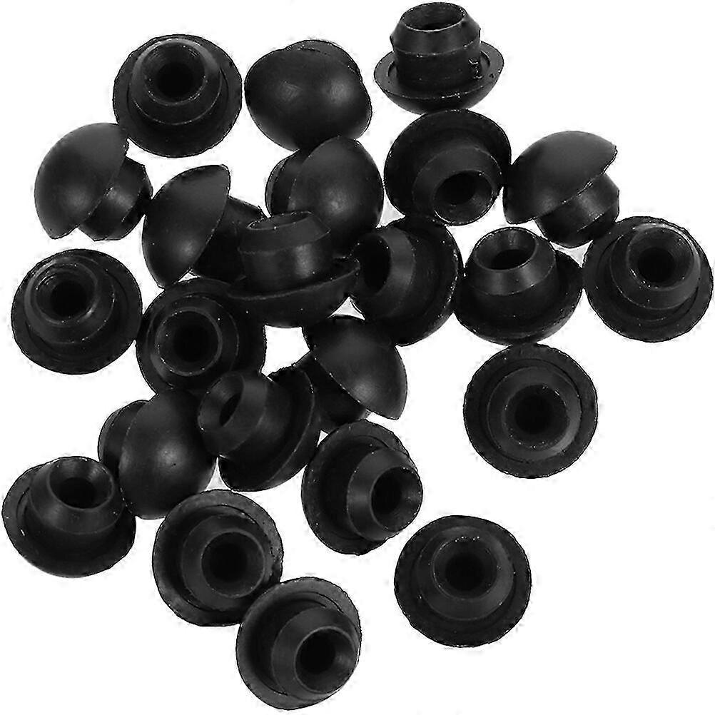 40 Pieces of Horizontal Jack Plugs for Oil Filling and Reservoir Hole Use for Various Vehicles
