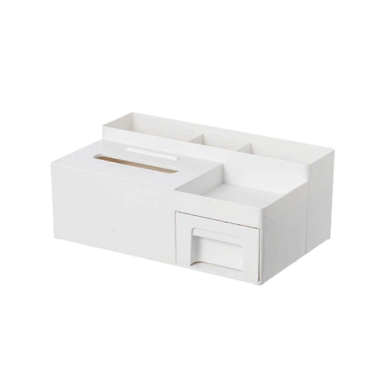 Pretty Plastic Tissue Box Cover Multifunctional Tissue Box Holder Simple Decorative Holder Rectangular Tissue Box Cover Holder Practical