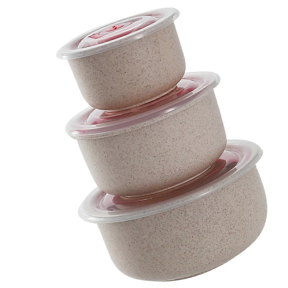 Safe and Containers, Straw Bowls for Storing and Heating Food