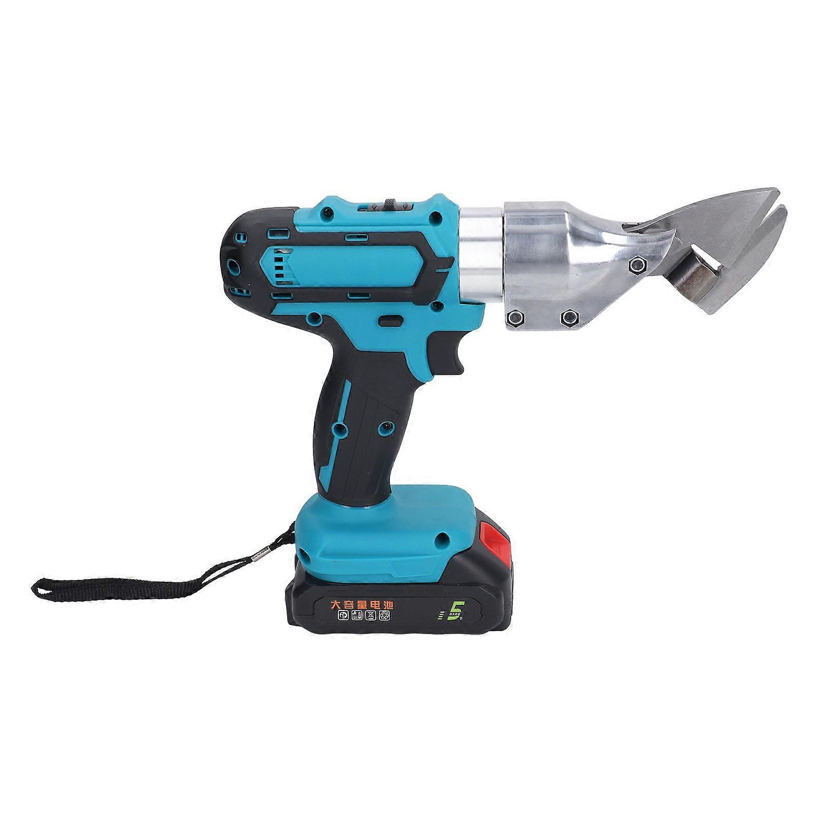 Cordless Electric Scissors High Speed Rotating Head 21V Lithium Battery Scissors for Metal Cutting