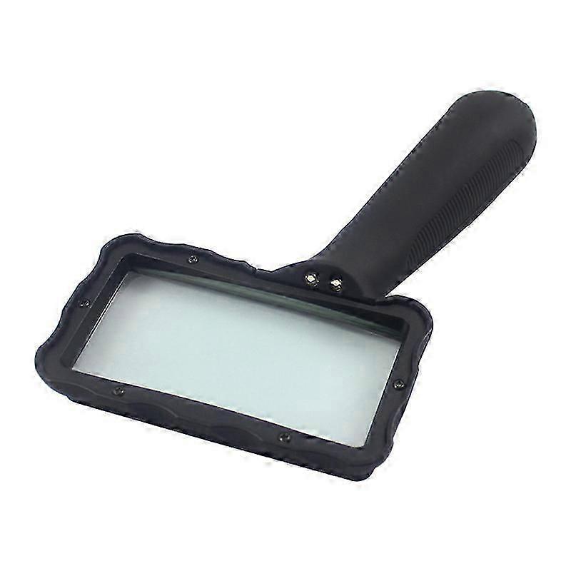 100x50mm Rechangle 2 times with Two LED Lights Reading Magnifier