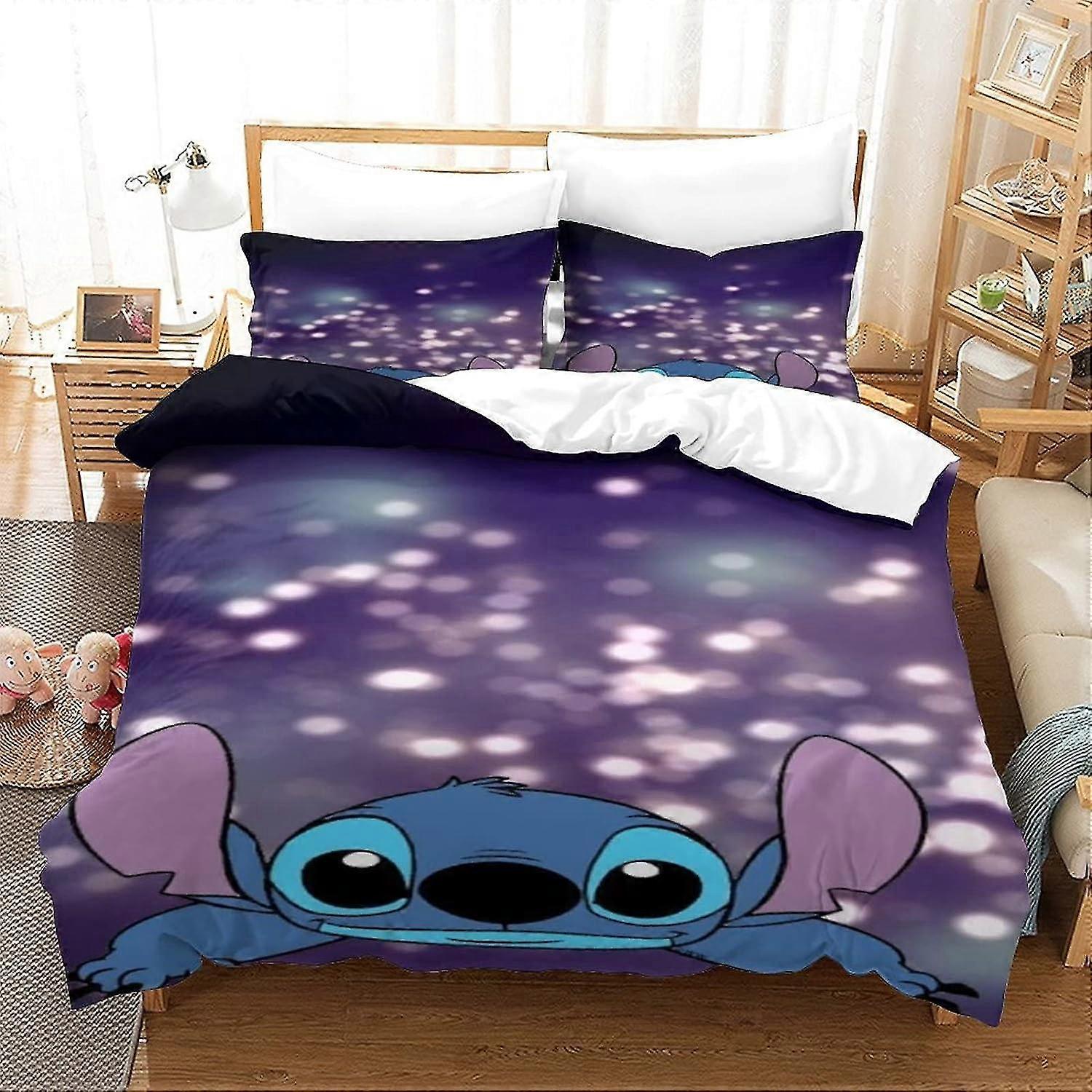 Ultra Soft Microfiber Duvet Cover Set with Zipper Closure, 3 Pieces Suitable for Children, Teens, and Adults