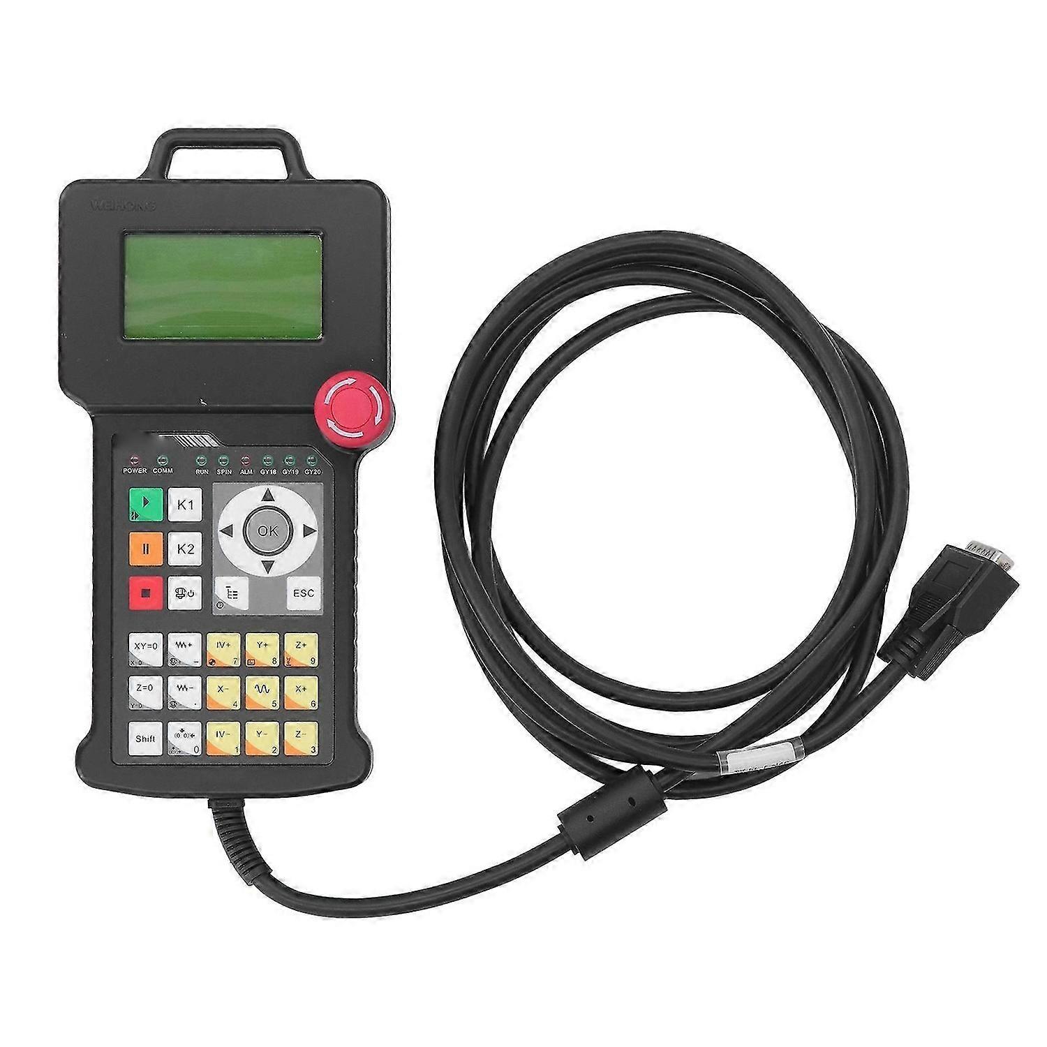CNC Manual Controller X Y X 3 Axes 8 Speed Level Operation Motion Control Handle for Processing