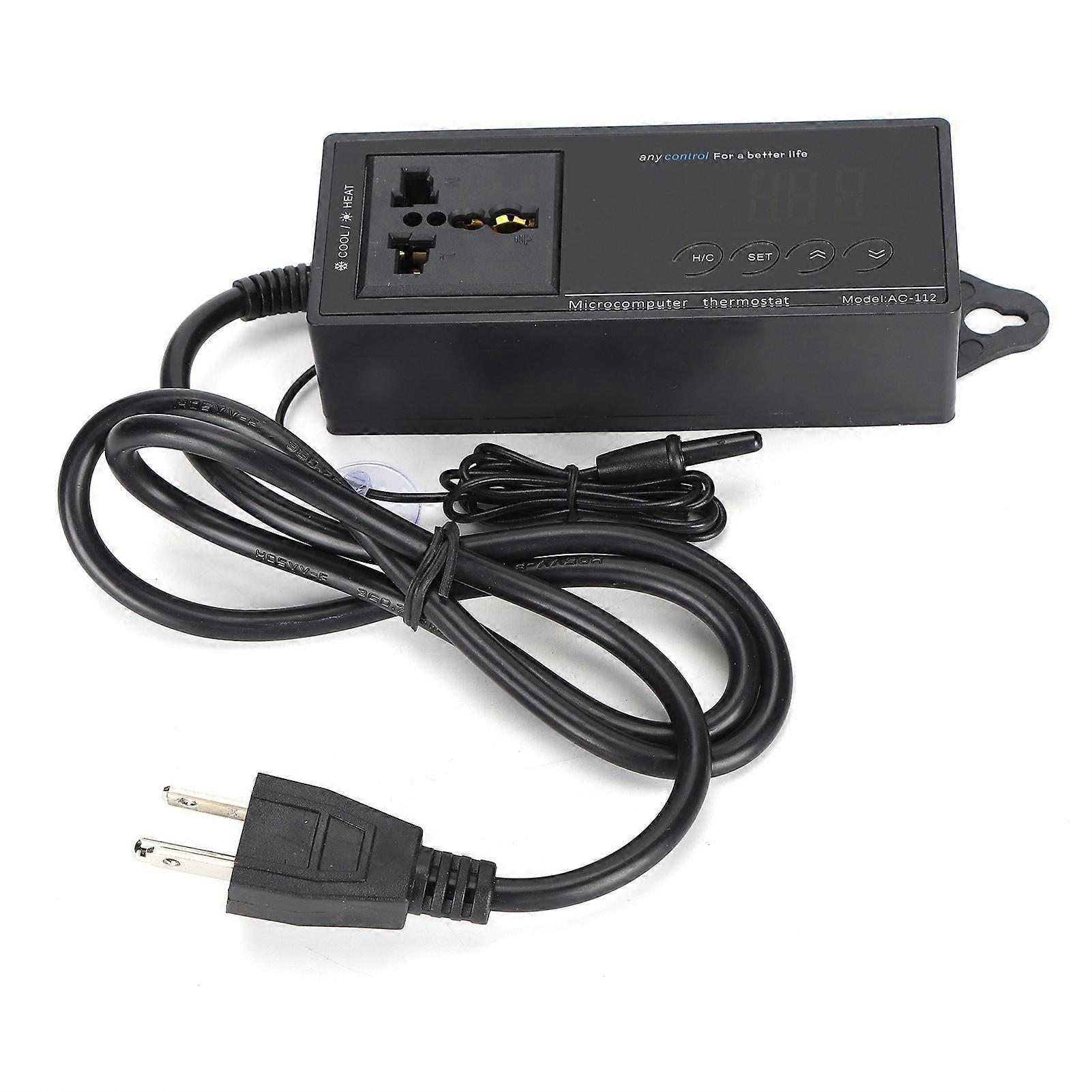 Digital LED Temperature Controller Thermostat for Aquarium Pet Box Reptile